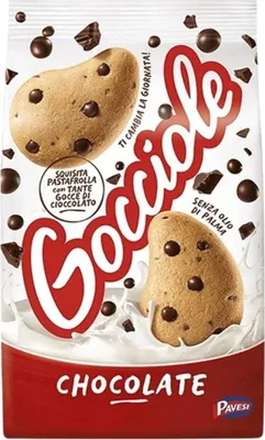 Obrázok produktu pre Čokoládové sušienky Gocciole 500g - Pavesi