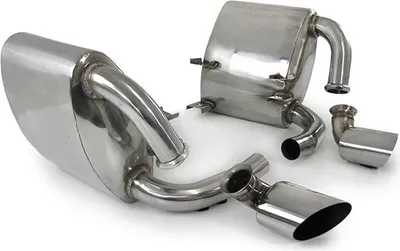 Produktbild von Sport Auspuff Edelstahl mit Endrohre für Porsche 911 996 C2 C4