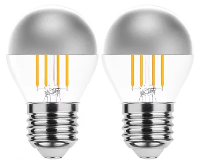 Produktbild von Modee E27 LED-Lampe P45 4W 400lm 2700K warmweiß 2 Stück