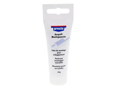 Image de PRESTO Pâte de montage Cette pâte de montage pour échappement est un sachet de 60 g