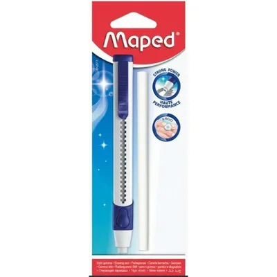Image de MAPED stylo en caoutchouc Gom Pen avec caoutchouc de rechange (Mix)