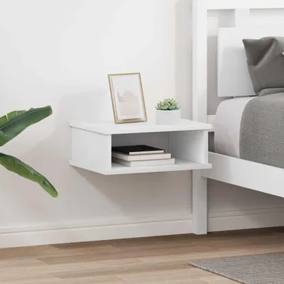 Zdjęcie produktu dla vidaXL Stolik nocny 2 szt. biały 40 x 31 x 15 cm Materiał drewnopochodny