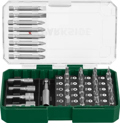 Produktbild von PARKSIDE® Bohrer- und Bit-Set PBB 4 A1 (Bitschrauber Set 37tlg.)