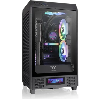 Produktbild von Thermaltake The Tower 200, Mini Tower, PC, Schwarz, Mini-ITX, 20 cm, 38 cm