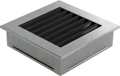 Immagine prodotto di Griglia di ventilazione FRESH 17x17 in acciaio inox