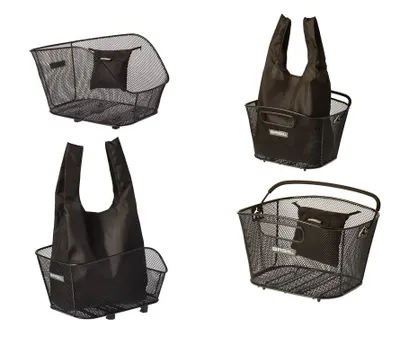 Produktbild von BASIL Fahrradtasche - KEEP SHOPPER - Schwarz