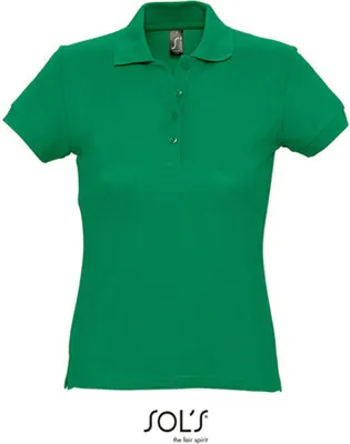 Produktbild von SOLs 11338 | Damen Poloshirt Passion - Farbe: Kelly Green - Größe: M