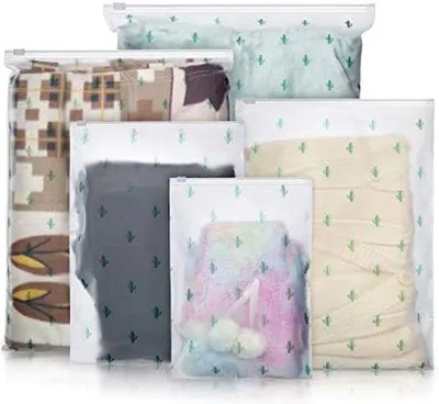 Produktbild von Famanu Reiseorganizer Set - 25 transparente, wasserdichte Taschen in 5 Größen