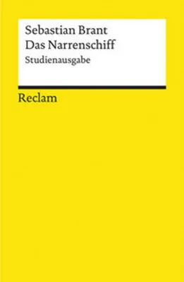 Immagine prodotto di Das Narrenschiff. Studienausgabe