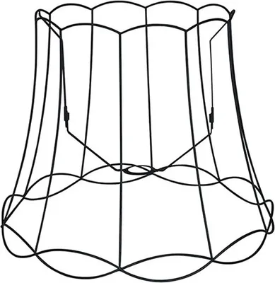 Produktbild von Lampenschirm aus Metall schwarz 50/40 - Granny Frame
