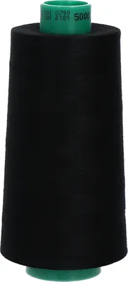 Obrázok produktu pre Polyesterová strižová niť Talia 180 5000 m - 0799 - čierna