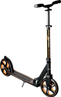 Produktbild von muuwmi Aluminium Scooter Pro – Tretroller, 215 mm, ABEC 7, , höhenverstellbar, XL-Deck, BMX-Lenker, orange
