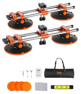 Zdjęcie produktu dla Vevor Seamless Seam Setter Zestaw 2 Szt Granitowy Łącznik Szwów Przyssawki