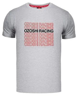 Image de Ozoshi - T-shirt pour homme PP9026 (M) (gris)