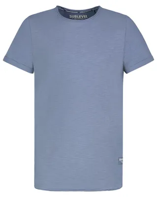 Produktbild von Sublevel Kurzarmshirt Rundhalsausschnitt Normaler Schnitt Basic Größe: L