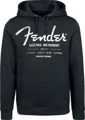 Produktbild von Fender Kapuzenpullover Herren Electric Instrument schwarz S