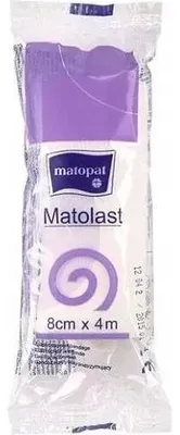 Obrázok produktu pre Elastický Medický Pás Matolast - 4m x 8cm - Jeden Kus
