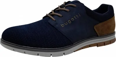Obrázok produktu pre Športová šnurovacia obuv Bugatti modrá
