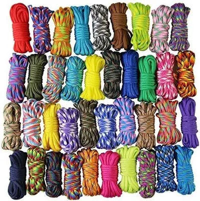 Image de Kit de paracorde - 10 cordes colorées pour vos projets créatifs