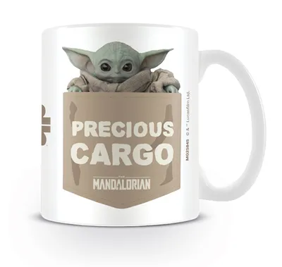 Zdjęcie produktu dla PYRAMID Star Wars: The Mandalorian (Precious Cargo), Pojedyńczy, 0,315 l, Wielobarwny, Kawa, 1 szt.