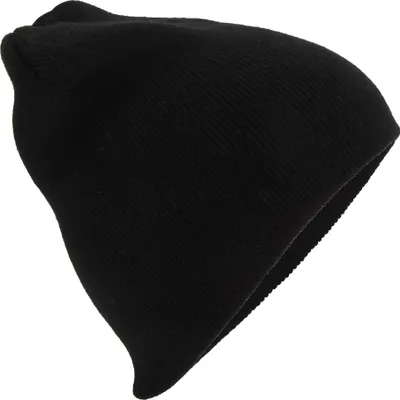 Produktbild von Beechfield Uni Basic Strick Wintermütze RW209 (Einheitsgröße) (Schwarz)