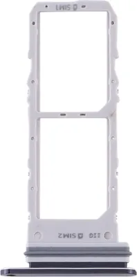 Produktbild von Dual Sim Karten Halter für Samsung Galaxy Note 10 Schwarz Card Tray Ersatzteil