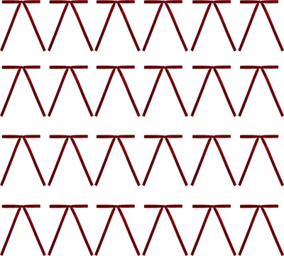 Produktbild von Weihnachtsschleifen aus Samt, rustikale Schleifen aus Samtband, Weihnachtskranz, Geschenkschleifen, Dekoration für Hochzeit, Weihnachtsbaumdekoration, Rot, 24 Stück
