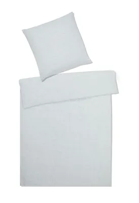 Produktbild von elegante Halbleinen-Kissenbezug einzeln Breeze Farbe blassgrün Größe 80x80cm