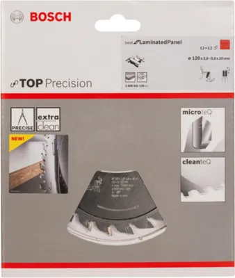 Immagine prodotto di Bosch Foglio di incisione Pannello superiore laminato, 120 x 20 x 2,8 - 3,6 mm 2608642129