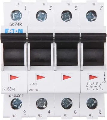 Produktbild von EATON IS-63/4 Hauptschalter 4p 276277 400V 63A 276277