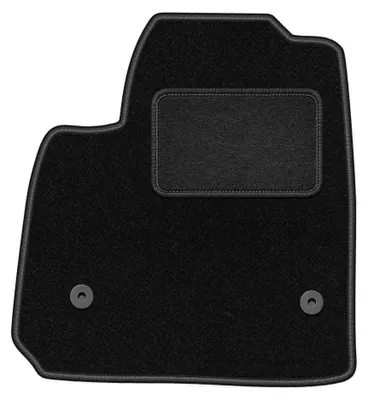 Image de Tapis conducteur en moquette pour Cadilac XT5 2015- – 1 pièce, noir, sur mesure – Wielganizator LUX