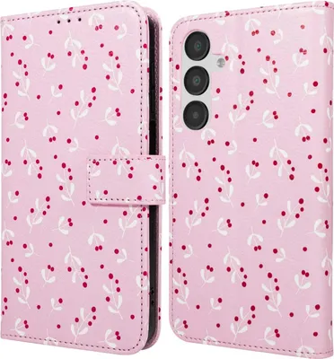 Produktbild von imoshion Design Klapphülle Samsung Galaxy A35 - Blush Berries