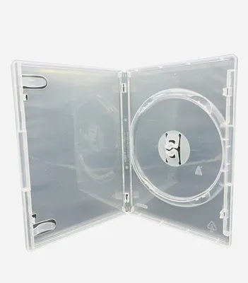 Produktbild von Dailygoods – DVD-Hüllen, 14 mm, transparent – 10 Stück – DVD-Hüllen, CD-Hüllen