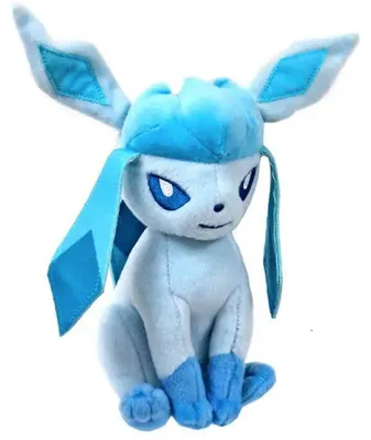 Produktbild von Jazwares Pokémon Glaceon Plüschtier 24 Cm Blau Kinder Blau One Size