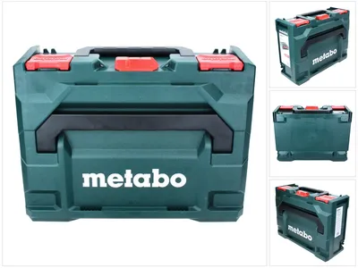 Produktbild von Metabo metaBOX 145 System Werkzeug Koffer Stapelbar 396 x 296 x 145 mm + Universaleinlage