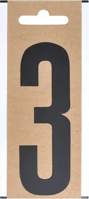 Zdjęcie produktu dla Etykieta "3" 10cm