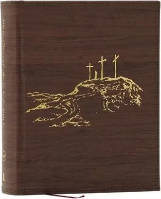 Produktbild von Nkjv, Journal the Word Bible, Large Print: Reflect, Journal or Create Art Next to Your Favorite Verses (Brown Leathersoft Over Board, Red Letter)