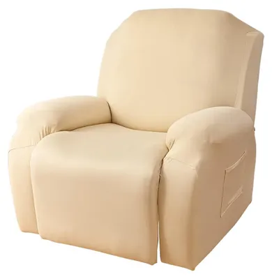 Produktbild von Fauteuilüberzug verstellbar, 1 Sitz, beige, elastisch, für elektrische Sessel