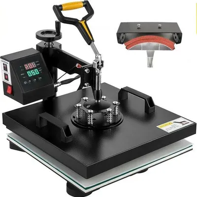 Immagine prodotto di Pressa elettrica - Stampante a sublimazione 2 in 1 - 1500 W - Display LCD