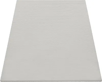 Produktbild von Hochflor Teppich Für Wohnzimmer Softes Kaninchenfell Imitat Kunstfell In Beige Grösse 160x230 cm