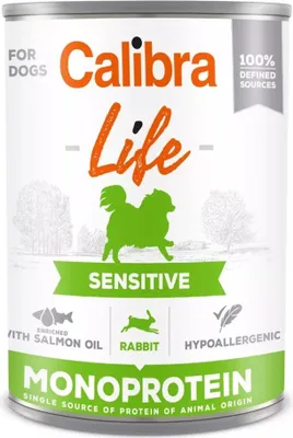 Obrázok produktu pre Dog Life konz.Sensitive Rabbit 400g