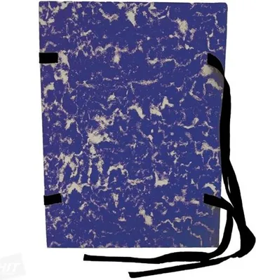 Immagine prodotto di Cartelle HITOffice marmorizzate A4 blu, 25 pz