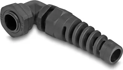 Obrázek produktu pro DELOCK Kabelverschraubung 90° gewinkelt PG9 schwarz