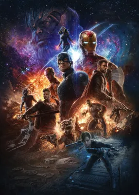 Zdjęcie produktu dla Komar fototapeta Avengers Bitwa światów wielokolorowym - 610759 - 200 x 280 cm