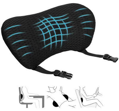 Produktbild von Ergonomisches Lendenkissen für Rückenstütze
