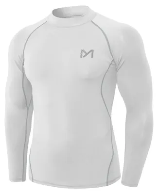 Obrázek produktu pro MEETYOO Kompresní tričko pro muže, funkční tričko s dlouhým rukávem, fitness tričko
