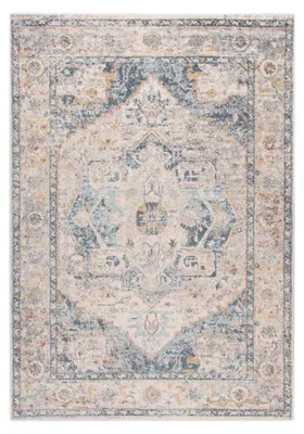 Produktbild von Teppich Vintage - Inspire Creme Blau 217