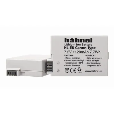 Produktbild von Hähnel Ersatzakku HL-E8      - Typ Cannon LP-E8 retail