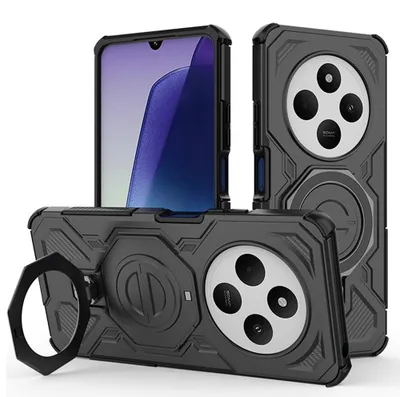 Produktbild von Techsuit - Carbon Shield PRO Schutzhülle für Xiaomi Redmi 14C / Poco C75 - schwarz