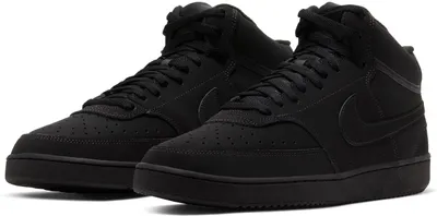 Produktbild von Nike Sneaker Court Vision Mid Black/Black/Black, Neutral EU:43 EU